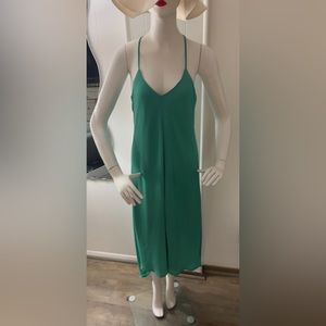 Adrienne Vittadini Racer Back Asymetrical Dress S